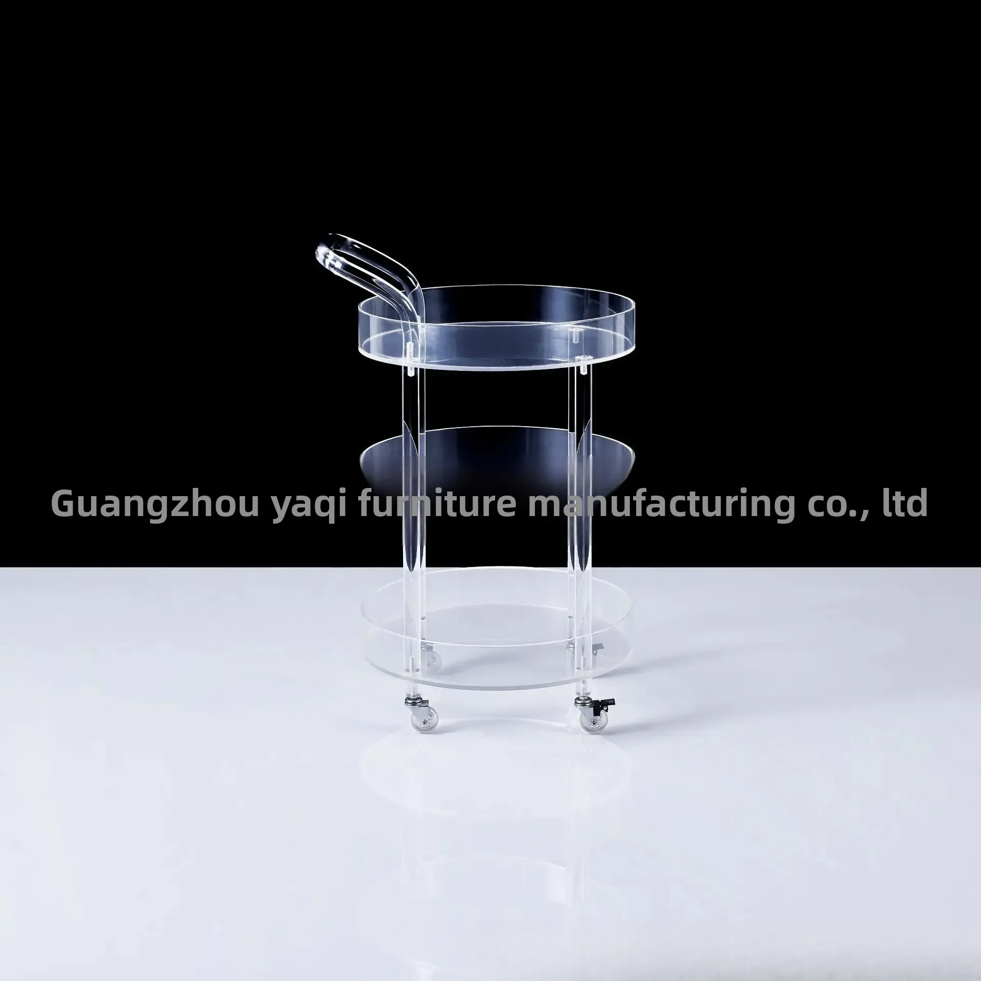 Acrylic Bar Villa Wine Cart Cart Fashion Hardware Wine Cart