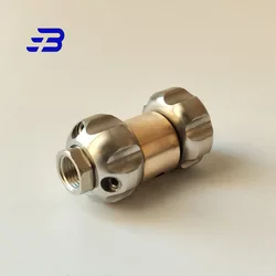 Stainless steel V-Hammer Rotopuls vibration nozzles 1/4