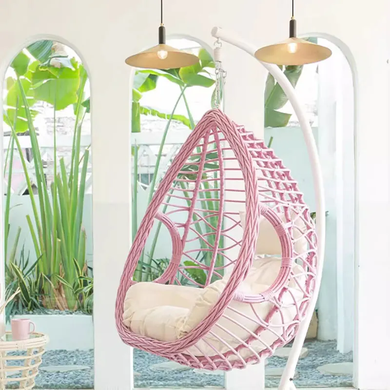 Pretty Nordic Hanging Chair Lounger Sex Swing Indoor European Chair adult Kindergarden Columpio Colgante Garden Furniture