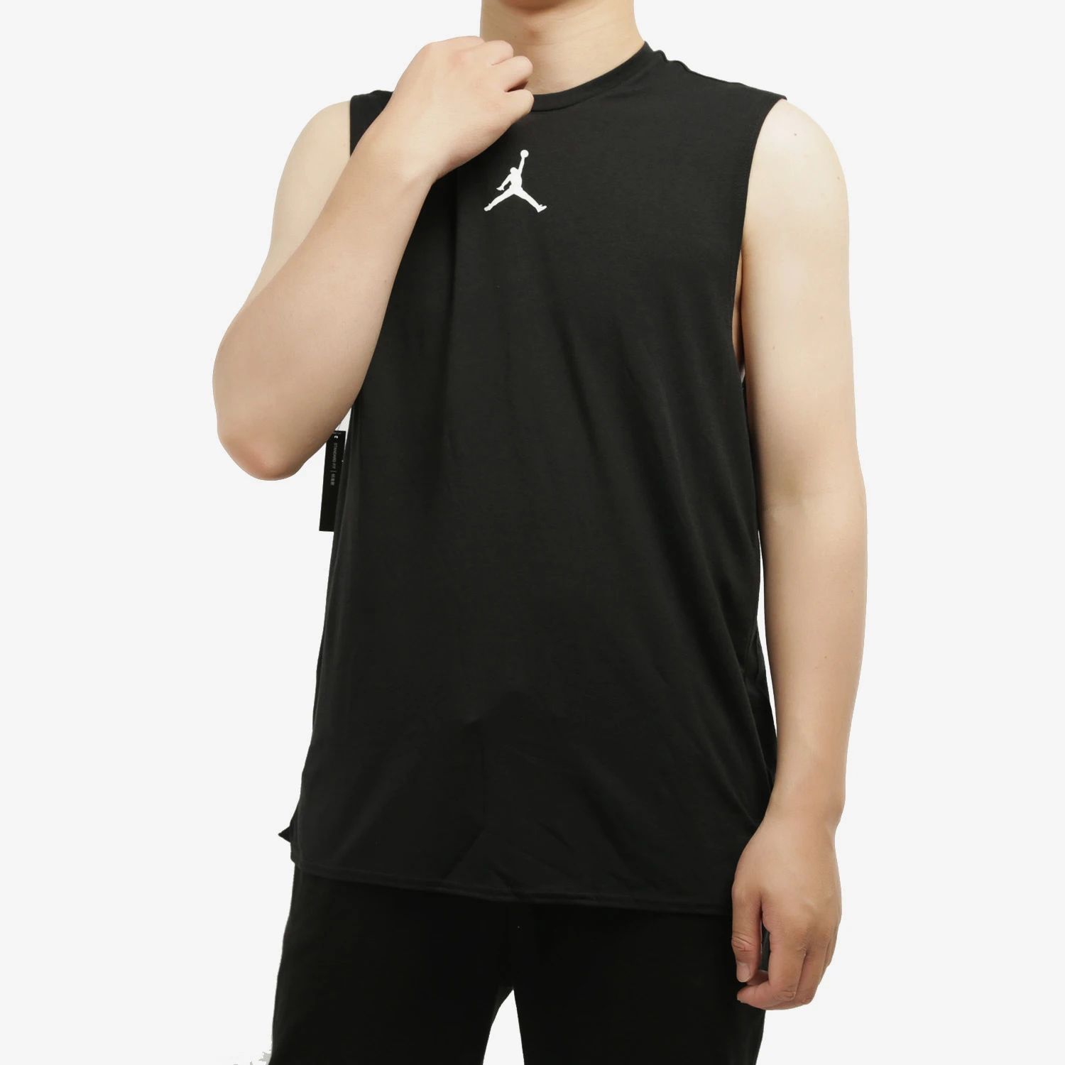 Nike genuine JORDAN men's round neck sleeveless breathable basketball vest T-shirt CJ4576-010