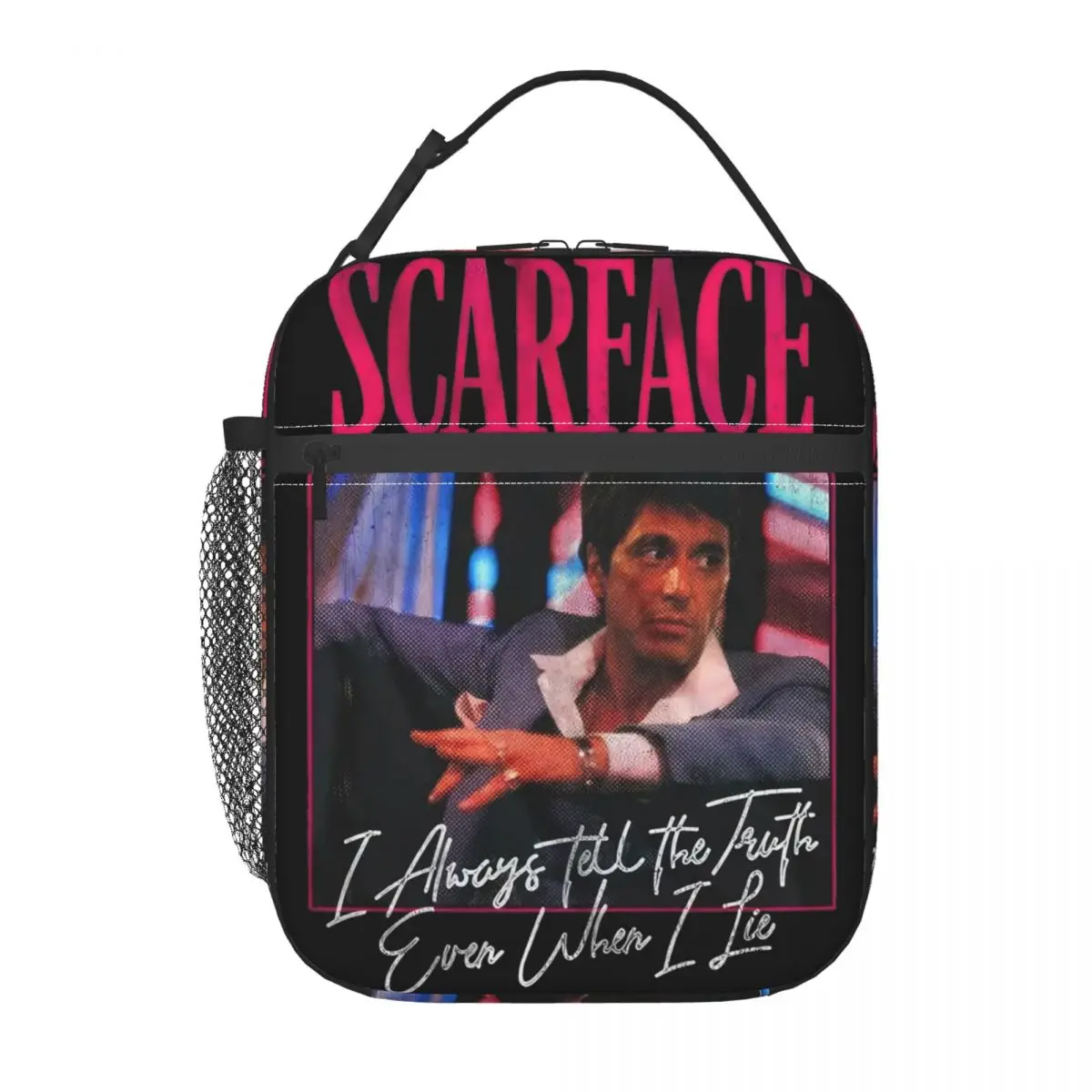 Tony Montana Isolados Lunch Bags, sempre diz o toldo Scarface Food Bag, refrigerador térmico portátil, caixas para trabalho