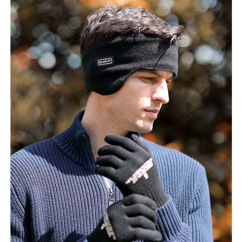 Stylish Unisex Winter Ear Warmers - Fleece Lined, Windproof Coldproof for Ultimate Comfort