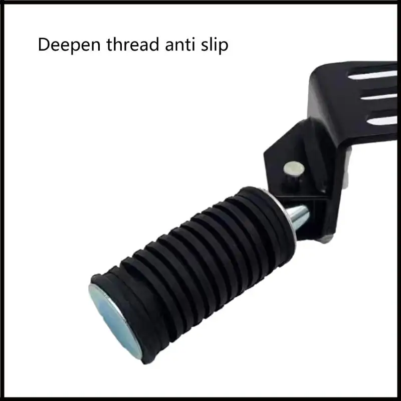 Picture 3: Ergonomic Cylindrical Footpeg Foldable Design Non Slip Texture Quick Installation For Motorcycles