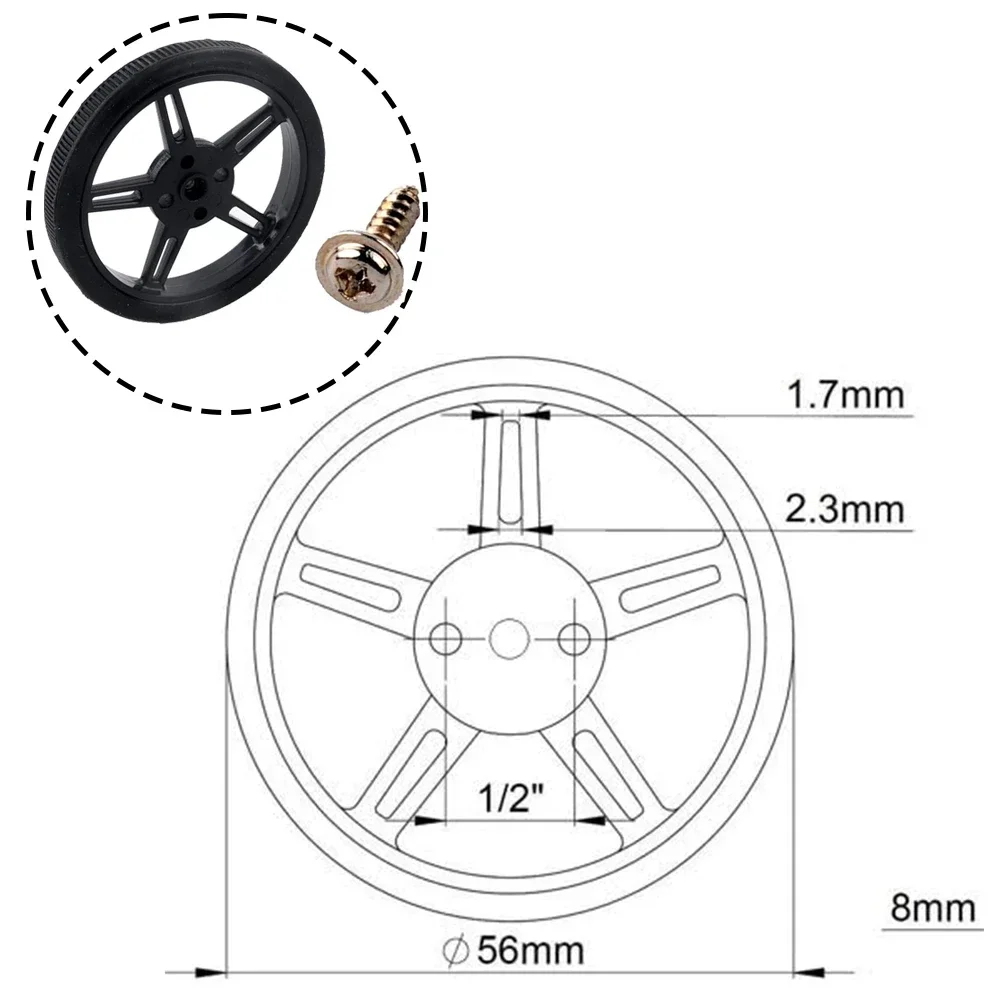 Feetech FS90R 360 Degree Continuous Rotation Micro Servo Motor + RC Tire Wheel for Arduino Micro:bit RC Drones Toy Robot Servos