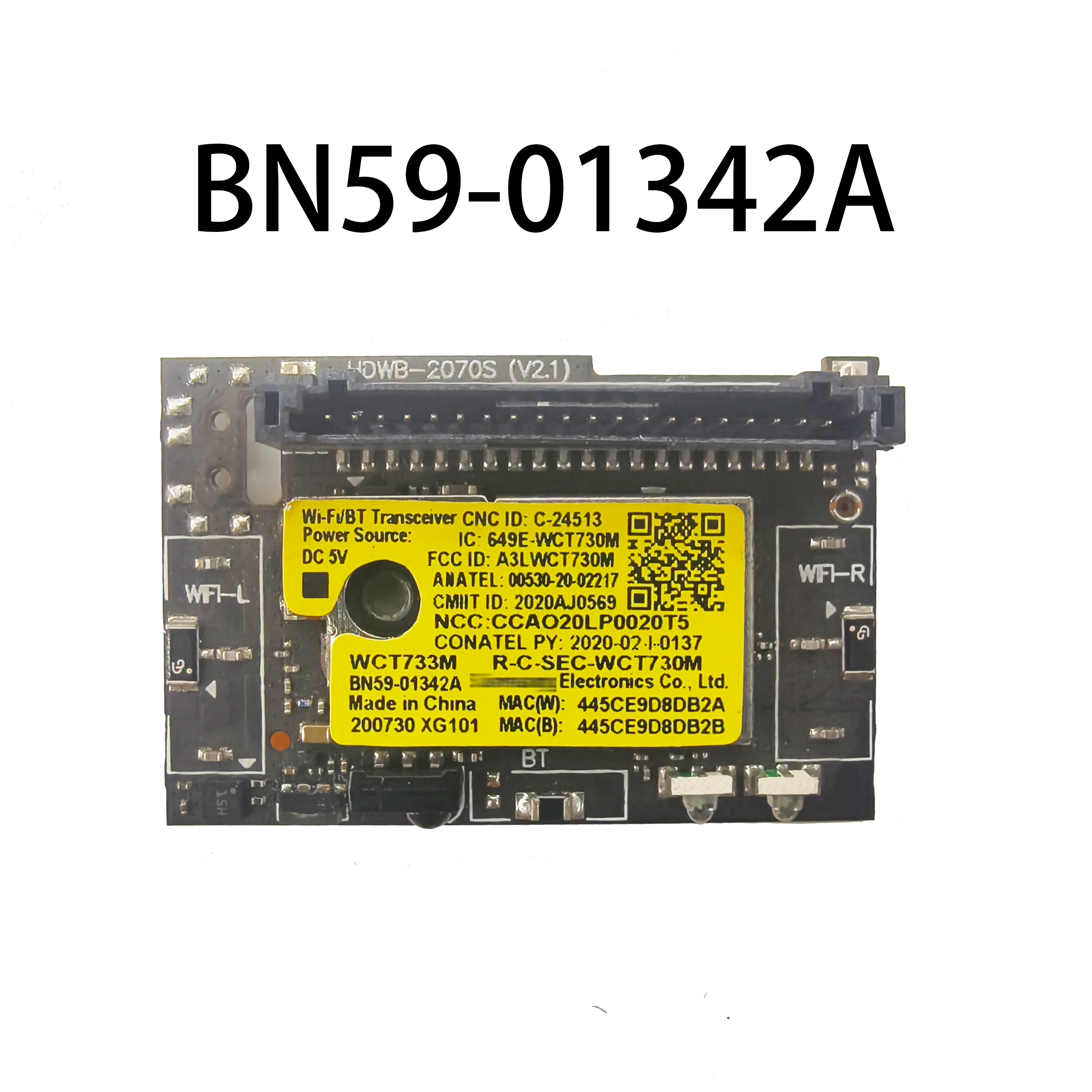 BN59-01342A WCT730M A3LWCT730M Wi-Fi Bluetooth Wireless Module For UN75TU8000F UN65TU850DF UN55TU850DF UN65TU8000P UN86TU9010F