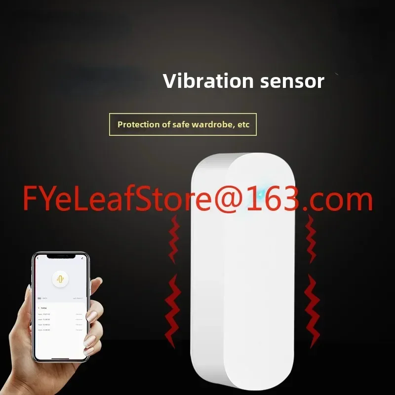 

Home wireless vibration detection anti-theft alarm sensor