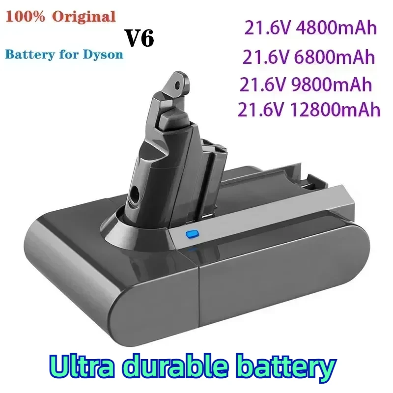 

21.6V12800Ah ForDyson Battery Replacement DC62 DC59 DC58 SV03 SV04 SV09 V6 Animal Motorhead V6 Slim V6 Absolute Vacuum Batter