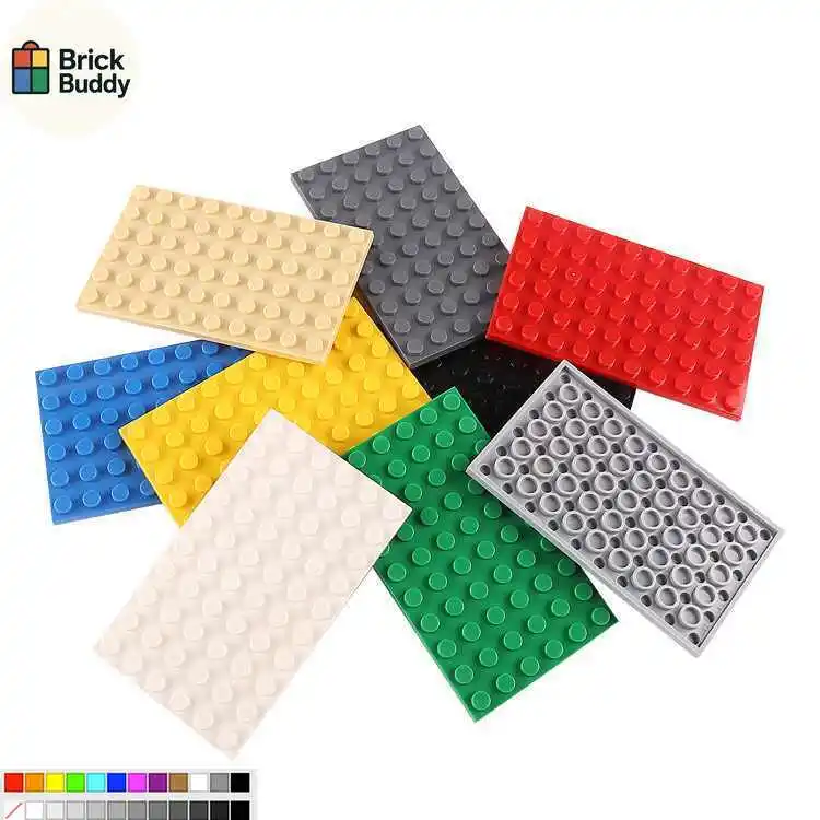 【120Pcs】[1KG] Compatible with 3033 small particle building blocks. MOC (Modeling on Construction) parts. 6X10 base plates.