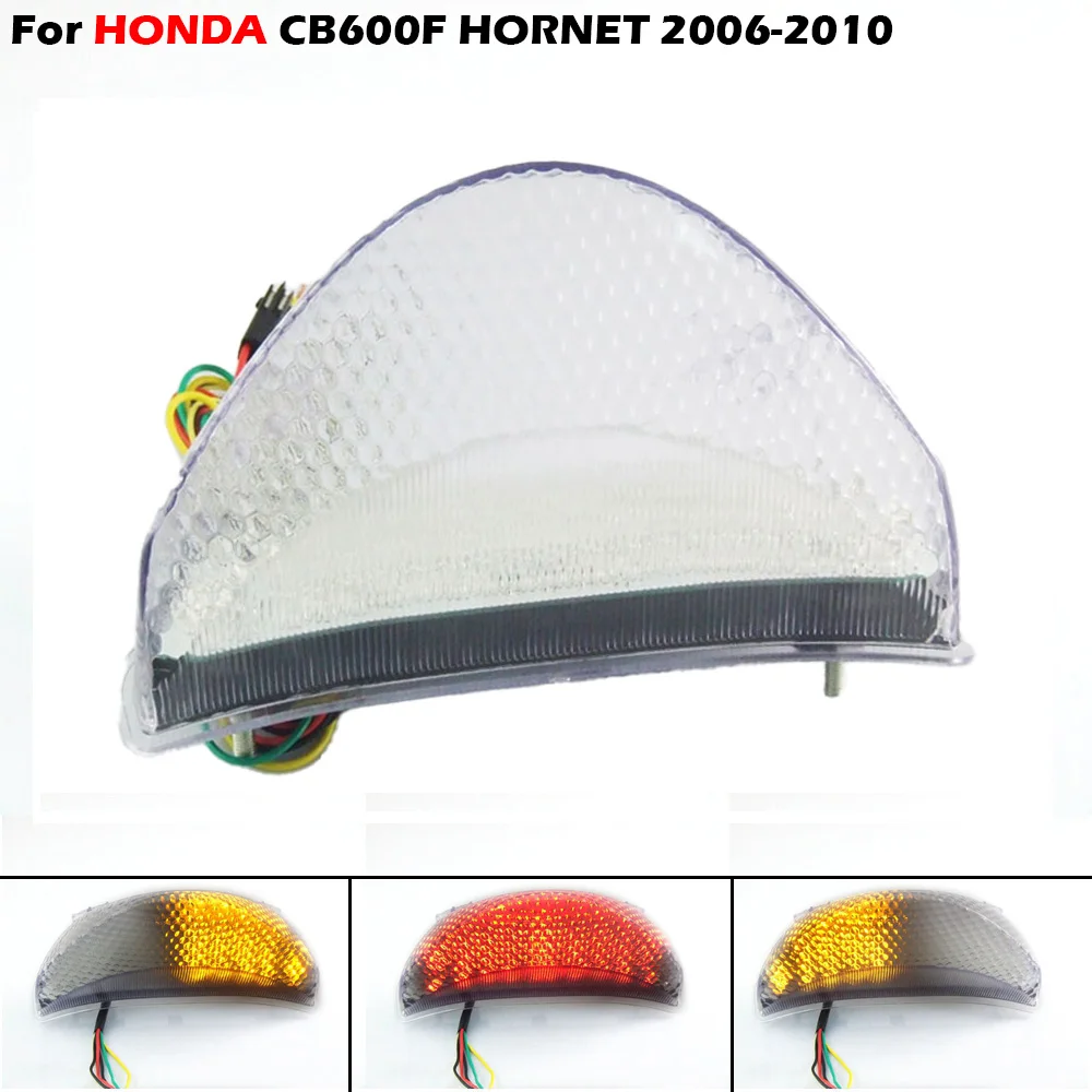 

Motorcycle LED Turn Signal Tail Light Taillight For HONDA CB600F HORNET 2006 2007 2008 20009 2010