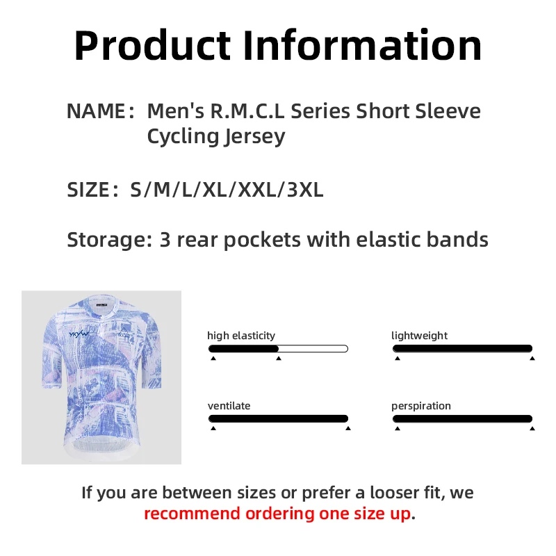 YKYWBIKE 2026 Herren Kurzarm-Radtrikot Schnelltrocknend Slim Fit Rutschfest Straßen-MTB-Bike Maillot Ciclismo Sommer-Radoberteil – Detail 7