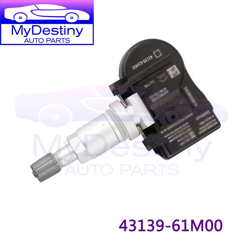 433MHZ TPMS Tire Pressure Monitor Sensor for Suzuki Vitara SX4 S-Cross Jimmy Ignis Kizashi Swift Baleno 4313061M00 43130-61M00
