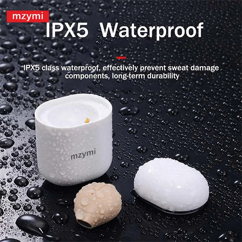 

MZYMI Single Ear Mini True Wireless Bluetooth5.0 Earphones IPX5 Waterproof And Sweatproof Headphones Music Sleep Headset