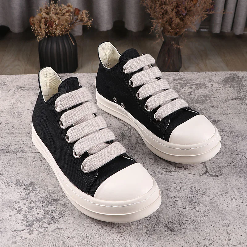 High Street Brand R0 Jumbo Lace Shoes  Canvas Shoes Men  Sneakers Shoes Women\'s Casual Shoes Men\'s Shoes