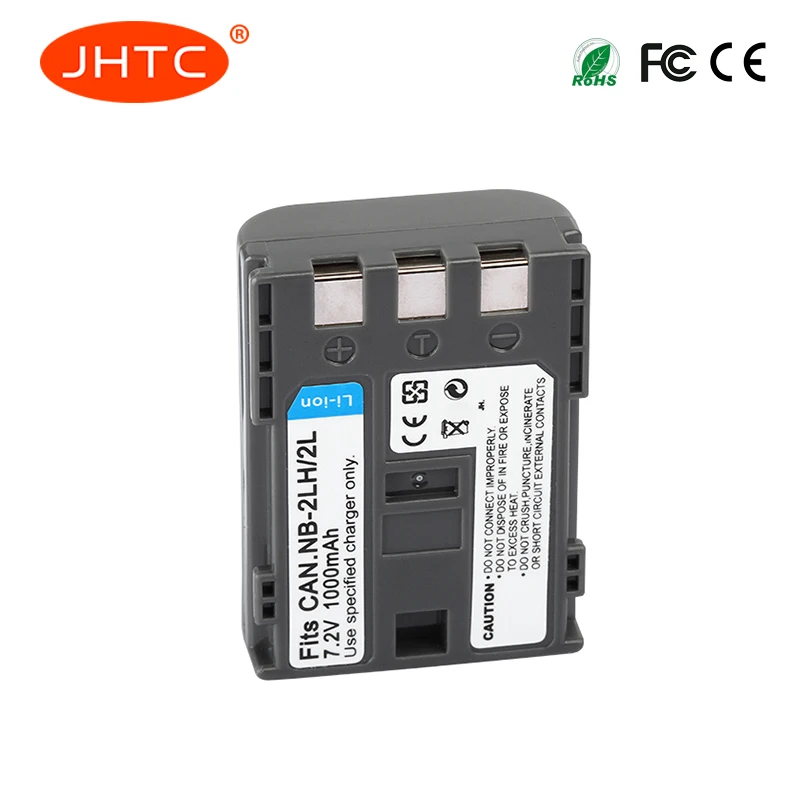 NB-2L NB-2LH batteria per Canon Rebel XT XTi 350D 400D G9 G7 S80 S70S30 1000mAh NB 2L 2LH batteria della fotocamera
