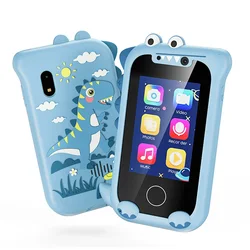Kids Phone Gifts Toys for 3-12 Year Olds Toy Phone with Dual Camera MP3 Music Player Game Touchscreen Learning Toy Birthday Gift