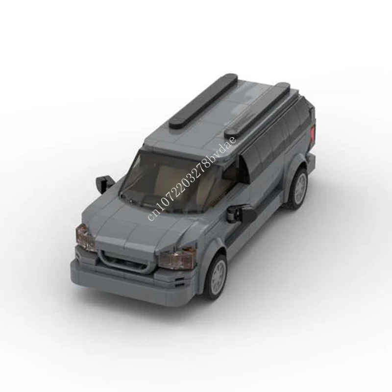 Moc-商用車両モデルビルディングブロック、都市車、レピサソリ、レンガ、DIY、子供のおもちゃ、経済的、休日のギフト