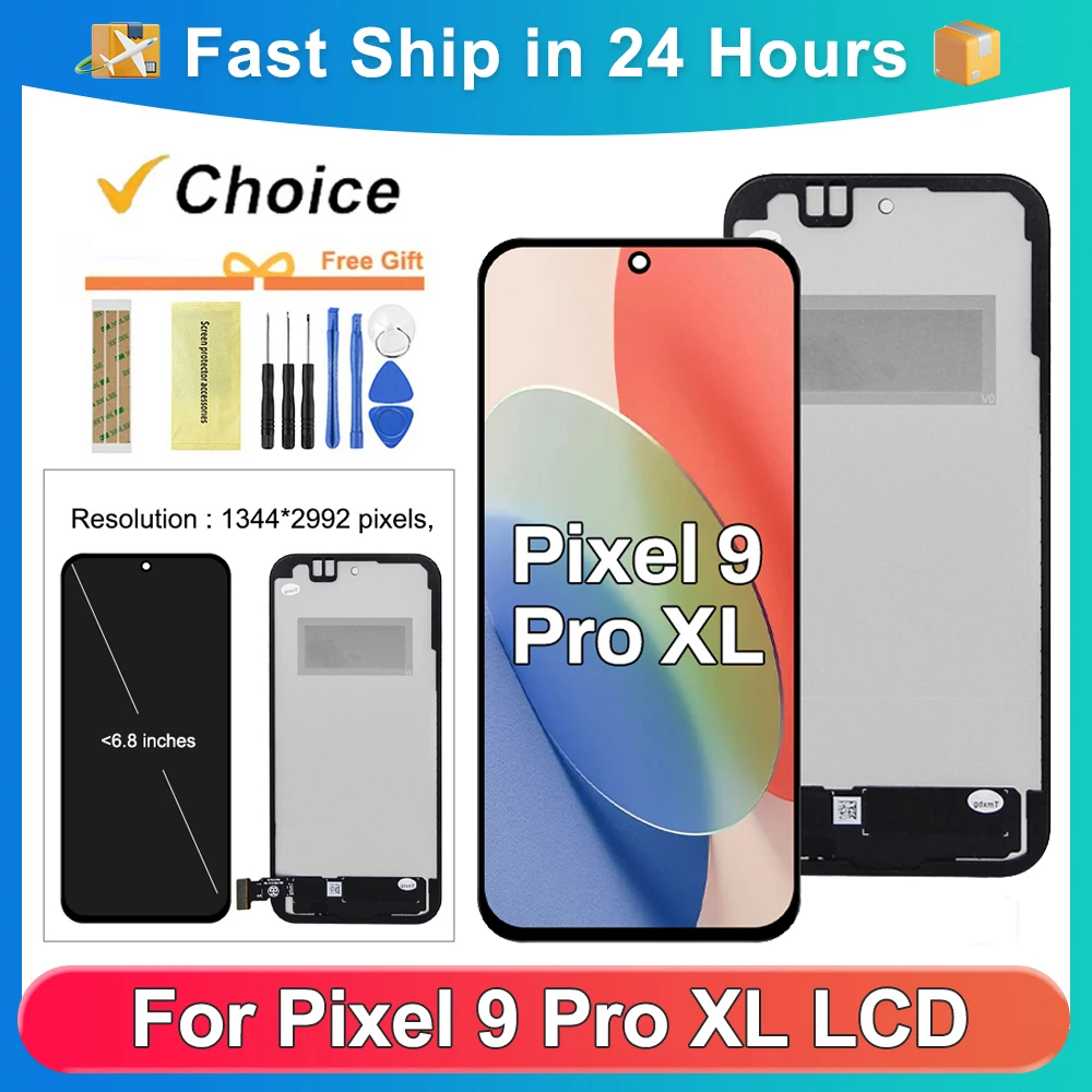 tested-for-google-pixel-9-pro-xl-ggx8b-gzc4k-for-google-pixel-9pro-xl-lcd-display-touch-screen-digitizer-assembly-replacement