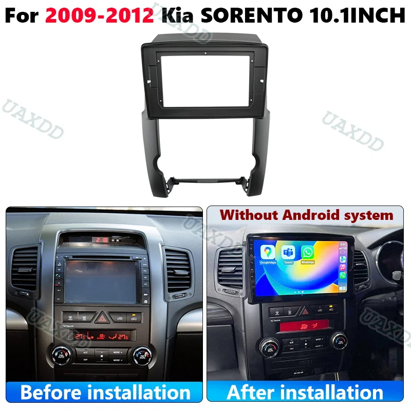 For 2009-2012 KIA SORENTO 10.1INCH Car Radio Android Stereo Audio Screen Multimedia Video Player Navigation Cables Harness Frame