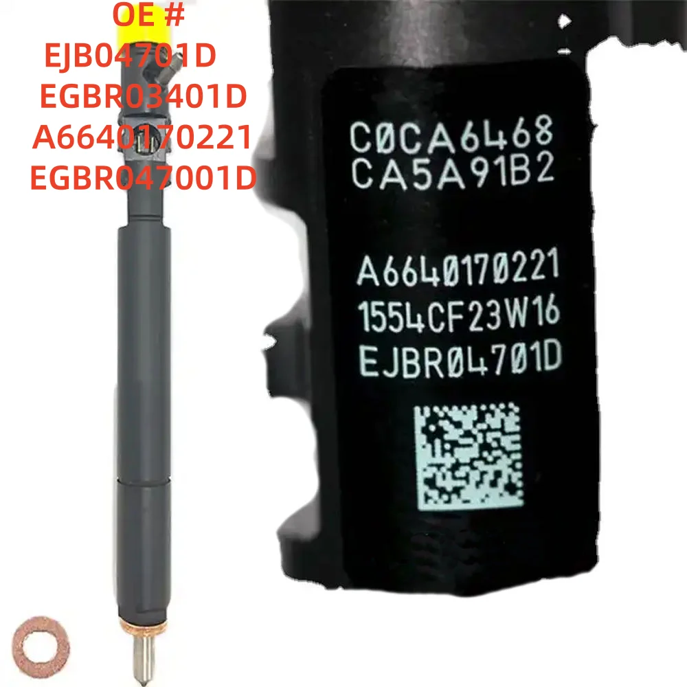 

High quality EJB04701D EGBR03401D A6640170221 EGBR047001D diesel common rail injector nozzle for Ssangyong