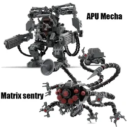 MOC-137552 Matrix APU Mech Robot Building Blocks Set Armored Personnel Unit Machine Monster Model for Kids Toys Gifts