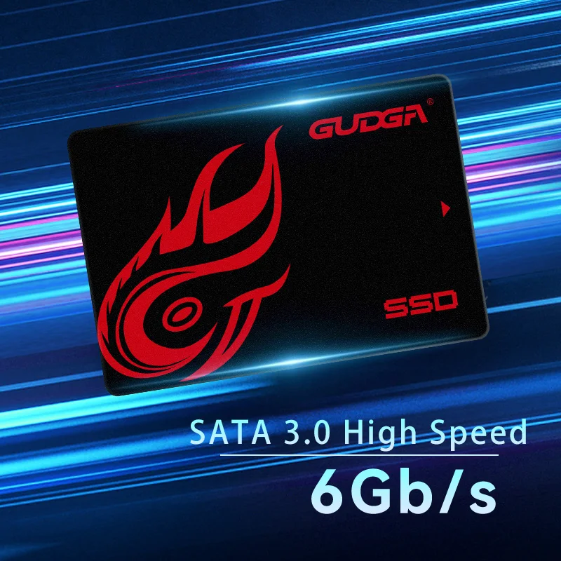 GUDGA 2,5 "SATA3 SSD 512GB/960GB 3D NAND QLC entrega rápida en 7 días precio económico alta velocidad para actualización de PC portátil