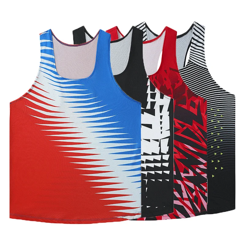 

Adult Men Women Running Outdoor Shirts Tight Gym Tank Top Fitness Sleeveless T-shirts Sport Exercise Basketball Marathon Vest A4