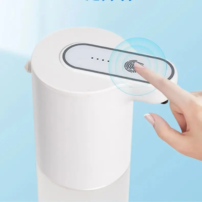 

350ML Automatic Soap Dispenser Touchless Foaming Soap Dispenser USB Rechargeable Electric 4 Level Adjustable Foam Soap Dis