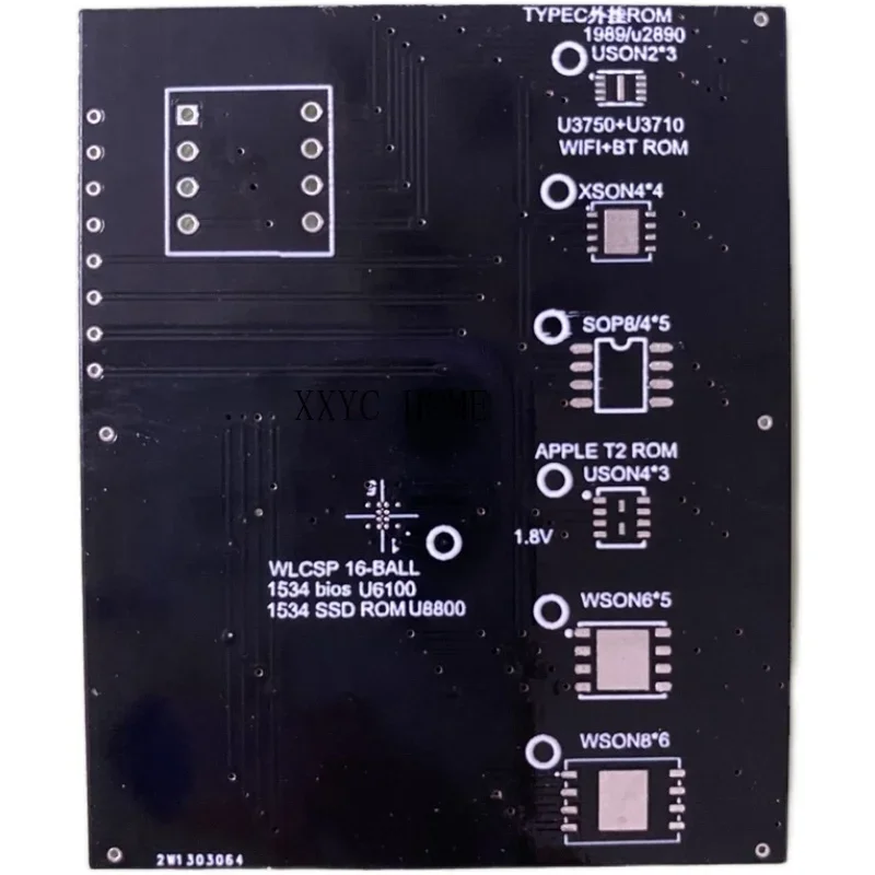 Maintenance Serial Number Modification Tool T2 Chip Unlock BIOS Read Adapter Board