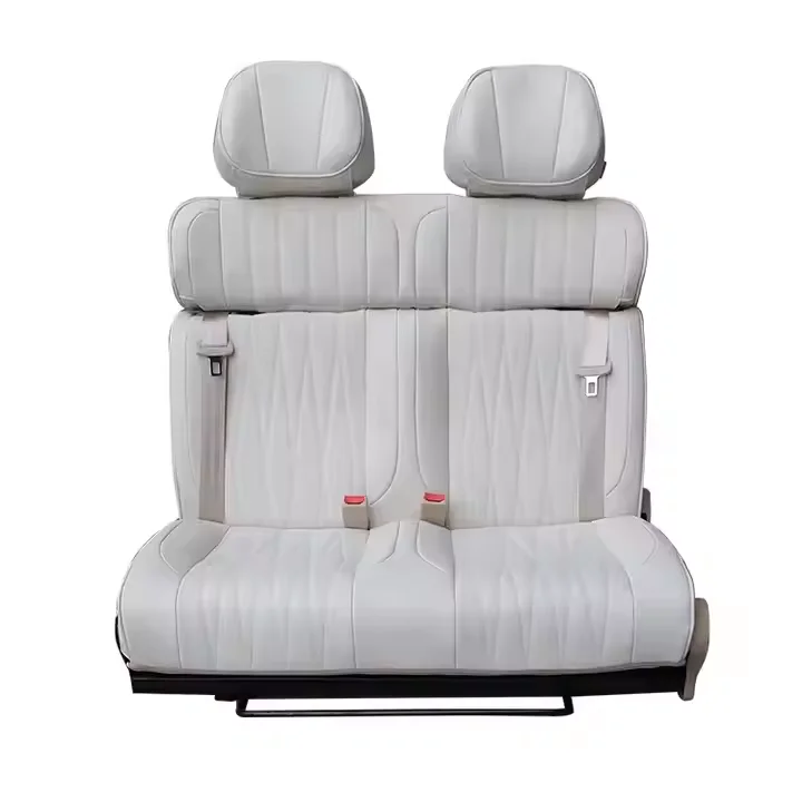 Airow Auto 3 Seater RV Bench Seat Reclining Camper Van Triple Seat With Integrated Safety Belt for Van Conversion Motorhome