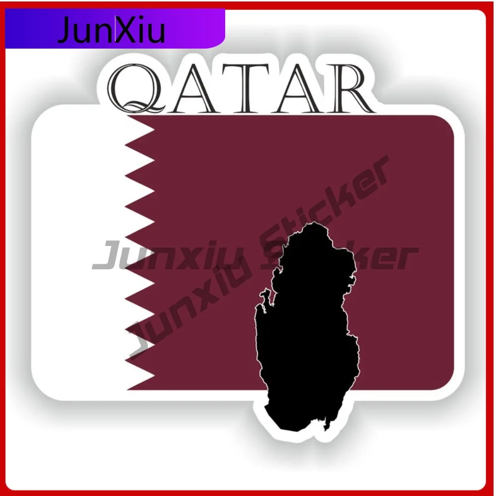 

Qatar Country Project Flag Popular Vehicle Exterior Decor Commonly used on bumpers rear windows trunks