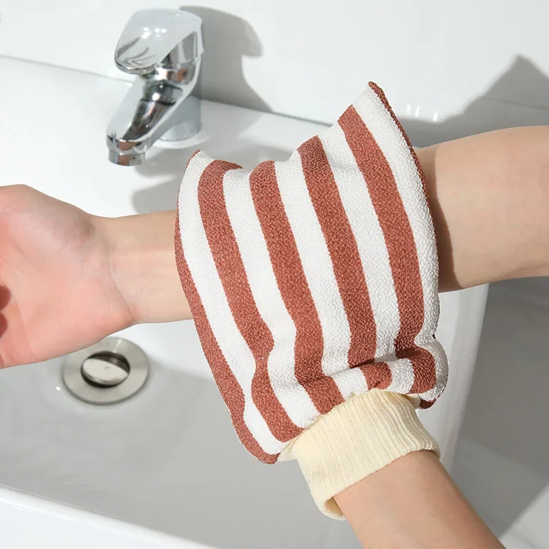 Thicken Bath Towel Adult Gloves Towel Rubbing Exfoliating Scrub Double-Sided Bath Towel Backrubbing Does Not Hurt