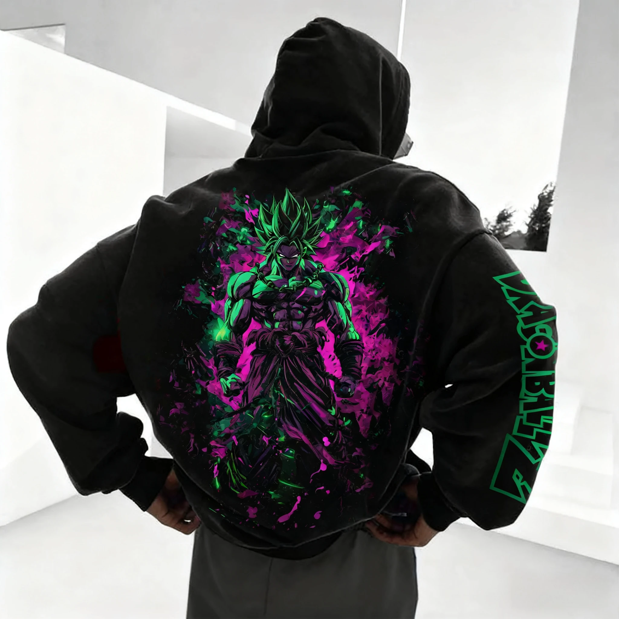 

Dragon Ball Anime Joint Hoodie 2025 Men's Autumn/Winter New Style Japanese Casual Loose and Versatile Parent Child Sweater Top