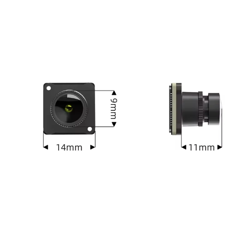 

Walksnail Avatar HD Mini 1s Lite Camera with 2.1mm lens and 170°FOV 1080P/60fps Resolution for FPV Racing Drone
