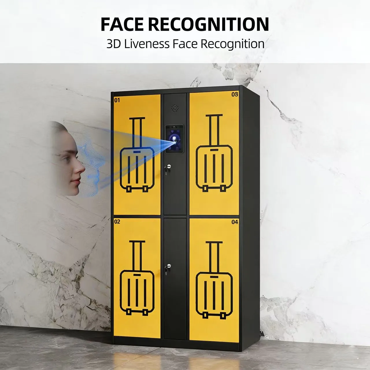 

Лидеры продаж 2026: Многоязычный водонепроницаемый настраиваемый шкафчик для хранения багажа с PIN-кодом для высокоскоростных поездов