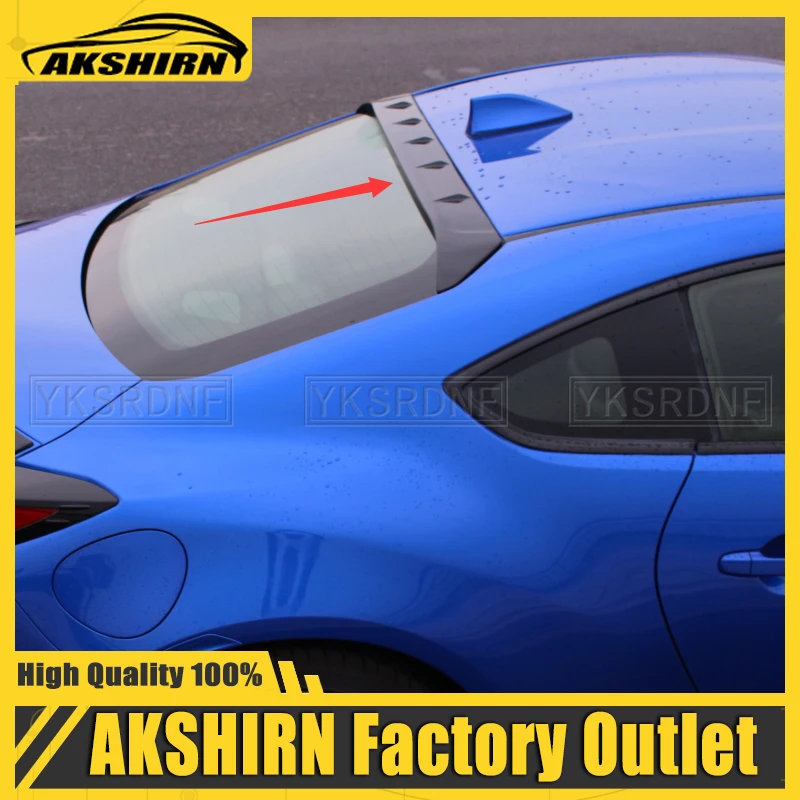 For TOYOTA ZA86 GR86 For Subaru BRZ 2021+ ABS UNPAINTED /GLOSSY BLACK Roof Spoiler REAR WING TRUNK LIP SPOILERS High Quality