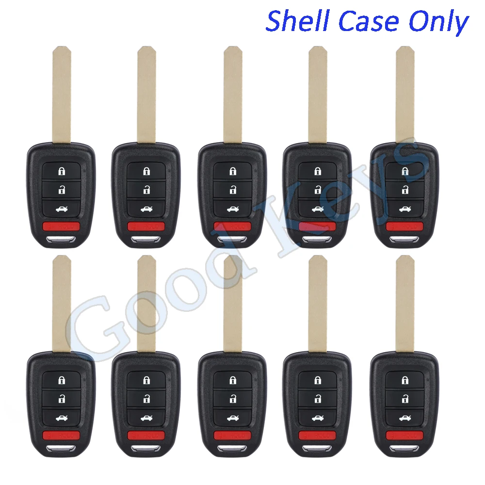

Корпус для выкидного ключа DIYKEY 10 для Honda Accord Civic CR-V HR-V 2016-2020 (для MLBHLIK6-1T, MLBHLIK6-1TA)