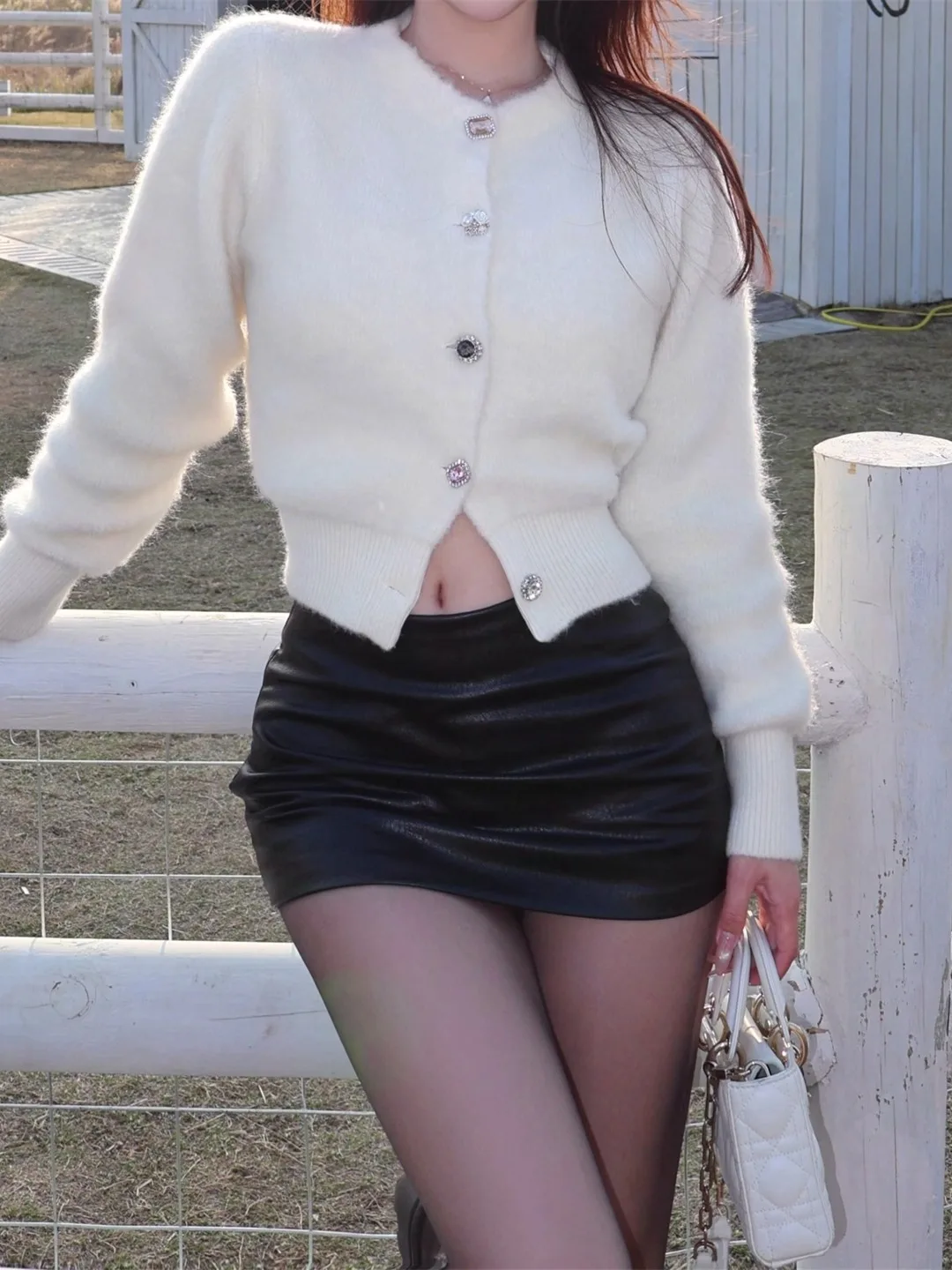 

Черная сексуальная ретро-юбка А-силуэта с высокой талией, женская, весенняя модная новинка, маленький размер, короткая юбка с запахом