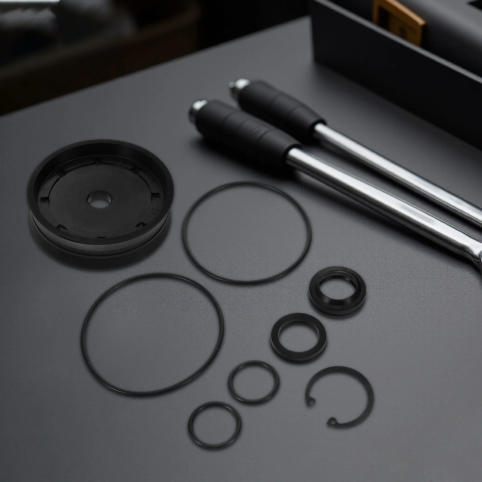 

1Set Tire Changer Seals Universal Repair Kit Cylinder Head Gasket Rubber Piston Seal Cylinder for Tire Change Equipment