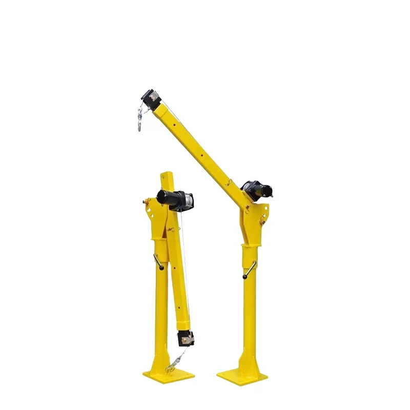 

Mini Electric Crane 12V/24V Small Truck Special Crane for Vehicle Mounted Lifting Recovery