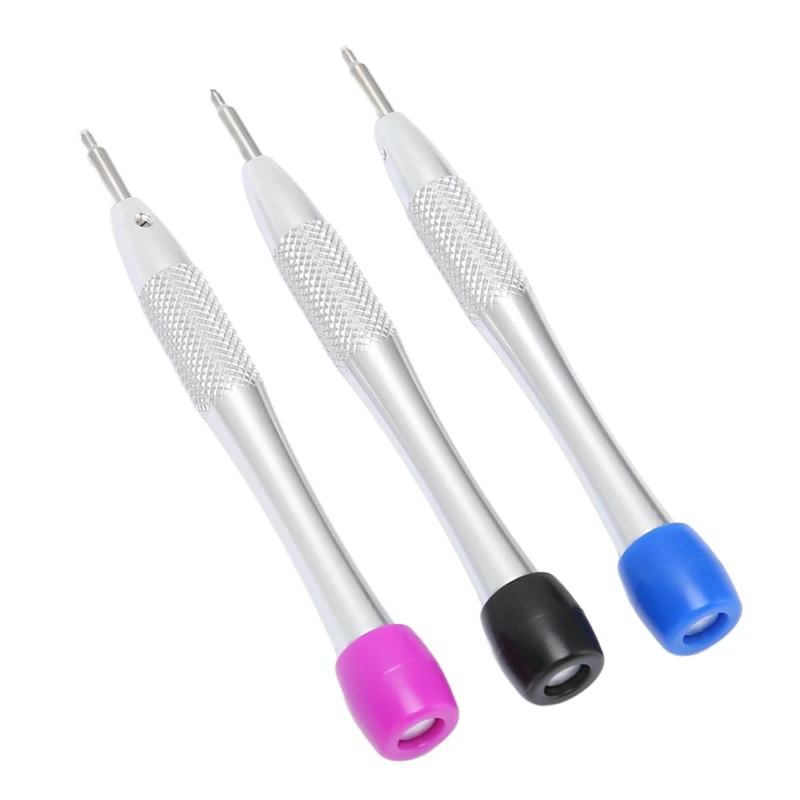 3Pcs/Set Watch Movement Screwdrivers Kit Triangular Oscillating Weight Rotor Screwdriver For 3235 Movement