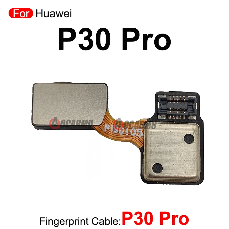 For Huawei P30 Pro P30Pro Under The Screen Fingerprint Button Sensor Flex Cable Repair Parts