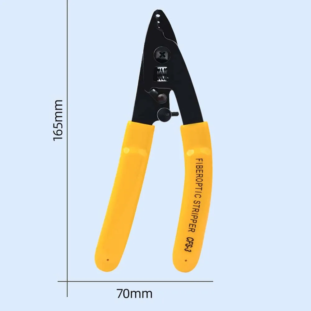 Pince à dénuder les fibres optiques à trois ports, pince à dénuder les fils, pince à sertir les câbles, outils FTTH