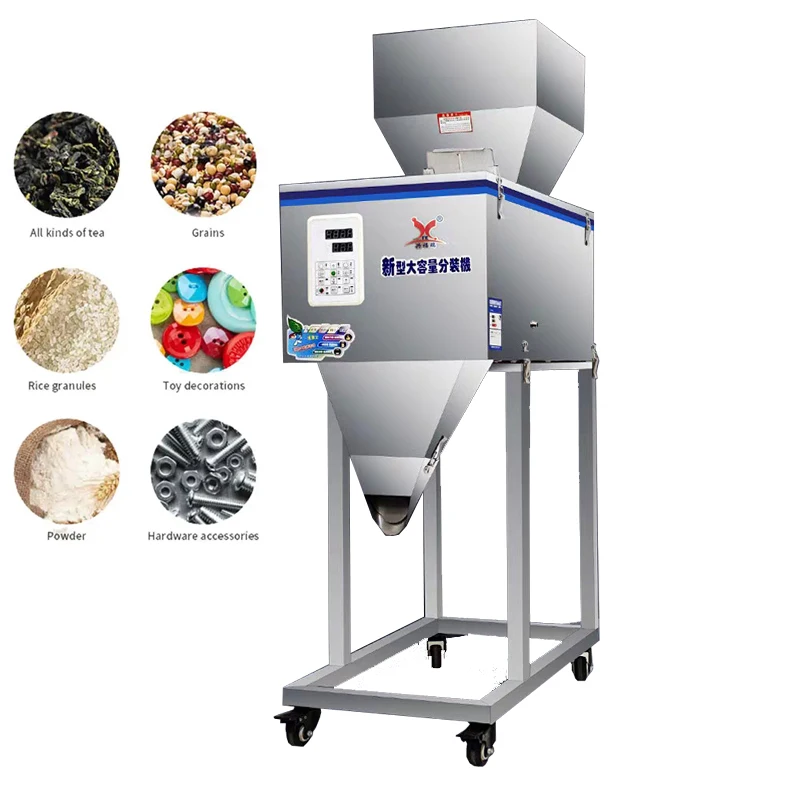 

Vertical Granular Powder Filling Machine Single Head Particle Grain Flour Spice Coffee Powder Weighing Filler