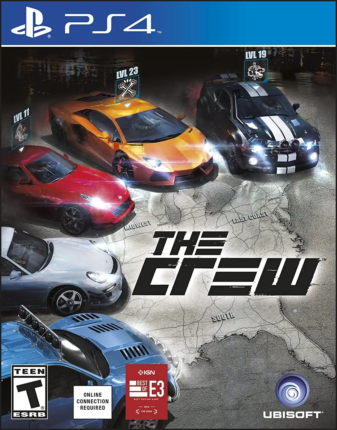 The Crew Playstation 4 Original PS4 Product DvD Game Video Gaming station Console konsolos sega Toys Nintendo switch CD Gameplay