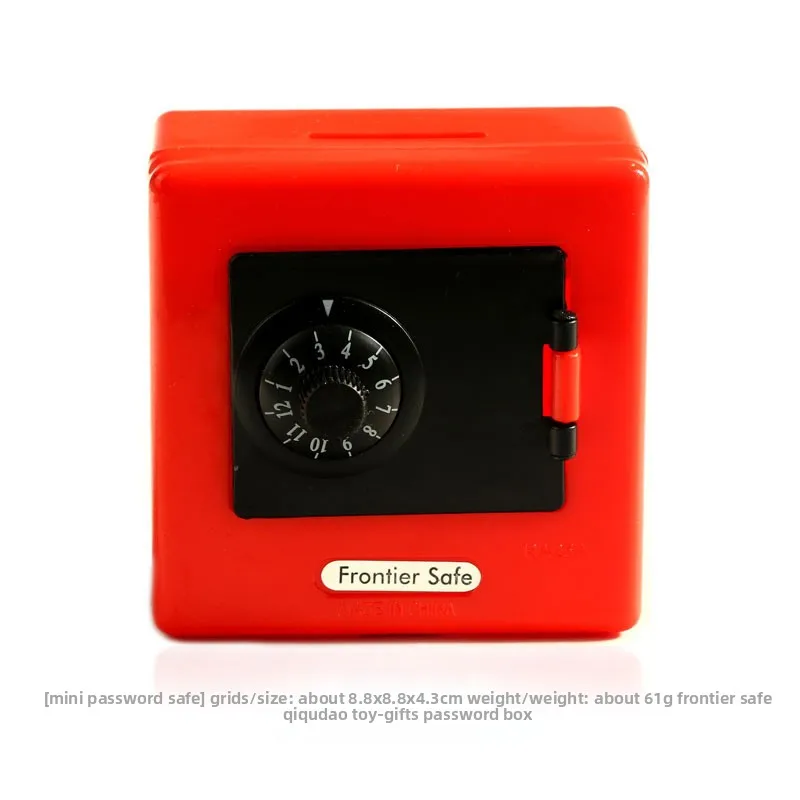 بنك أصبع صغير للتجارة الخارجية مع كلمة مرور، آمن من البلاستيك، توريد مخصص لـ AliExpress وأمازون عبر الحدود، لعبة صغيرة