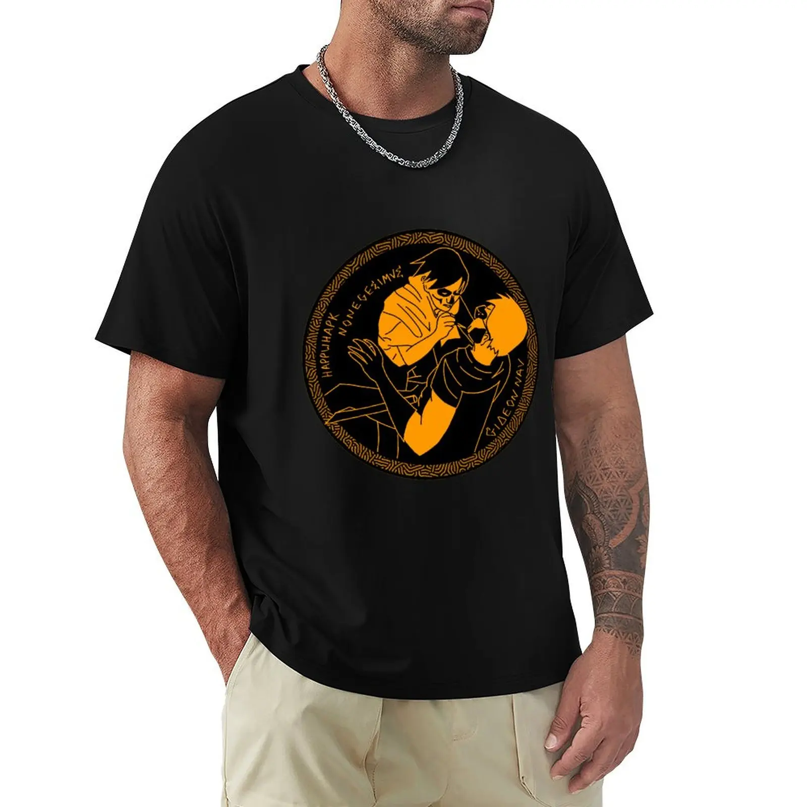 Griddlehark Greek Vase T-Shirt tops anime mens tall t shirts