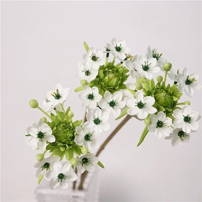 10Pcs/lot Artifiical Orchid Silk Flower for Home Decoration Accessories Wedding Bouquet Party Table Decor Floral Arrangement
