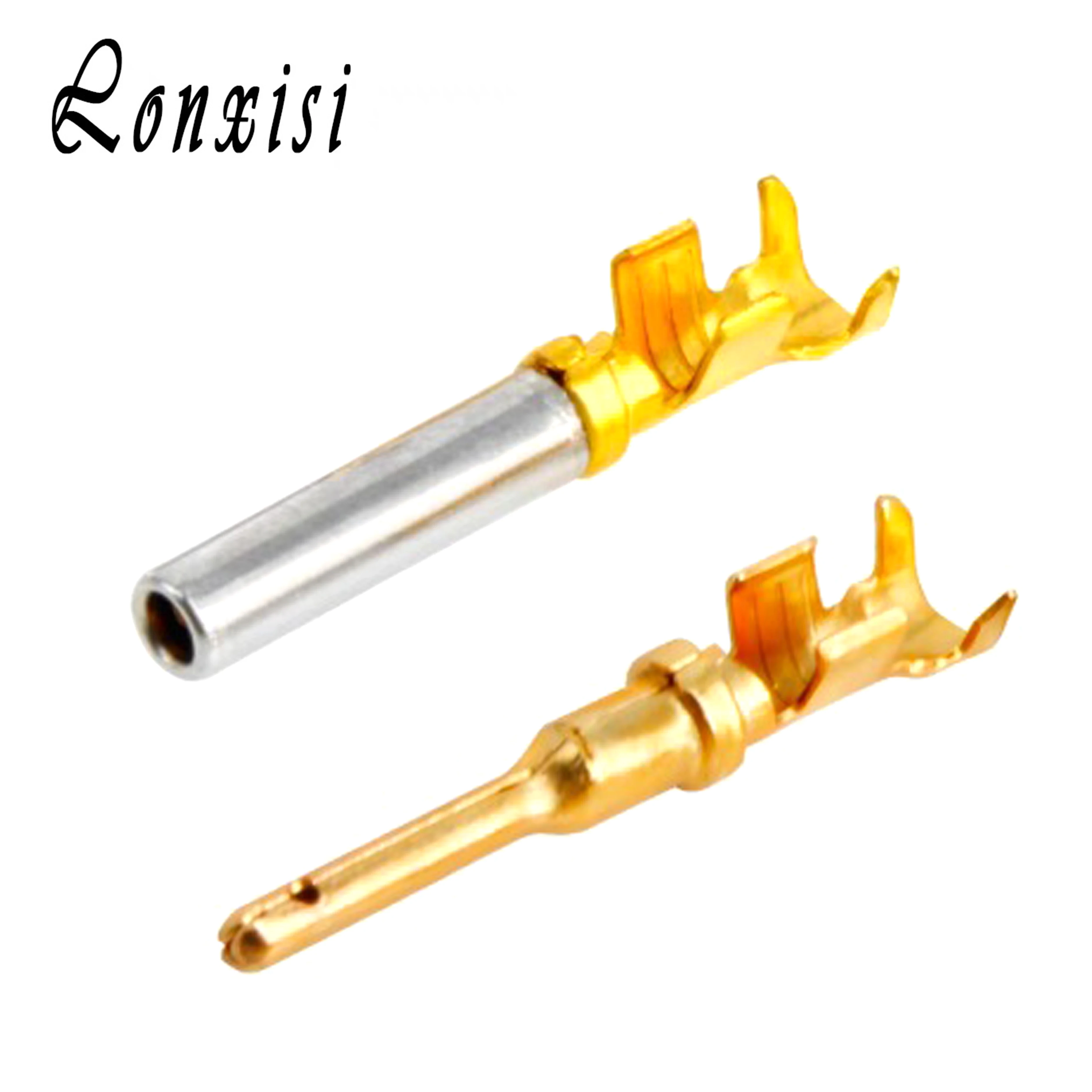 

10/20/50/100/200 Pcs 1060-16-0144 1062-16-0144 DEUTSCH connector pin 16 gauge gold-plated crimping terminal