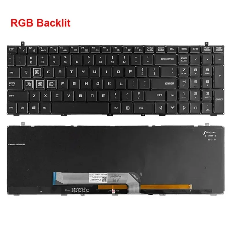 Nuevo teclado de repuesto para ordenador portátil Compatible con MACHENIKE T90 PLUS X3-S X8Ti-s X8 PRO T7-A P-760