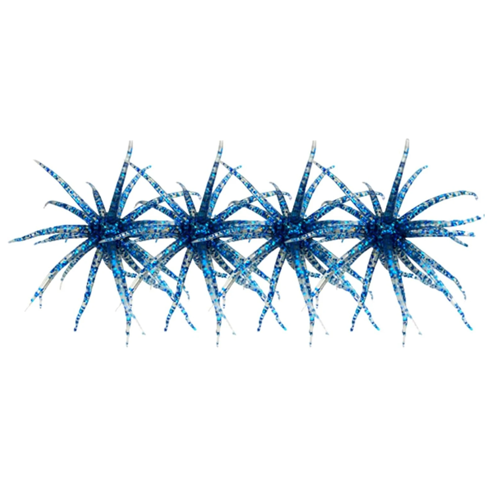 4pcs/Set Bionic Soft Worm TPE Lure Bait Anti Bite Simulated Sea Urchin Lures for Bass Fishing Drop Shot Saltwater Fishing Gear - view 4